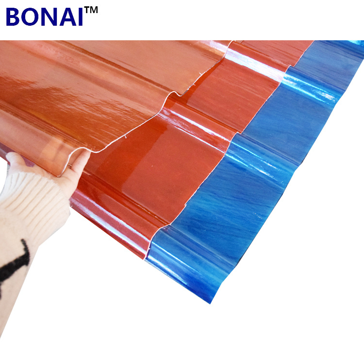 Excellent Clear FRP Corrugated Glass Fiber Plastic Roofing Sheets